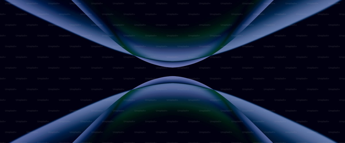 Abstract wavy lines on dark background